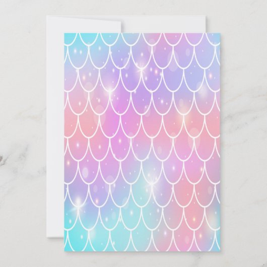 Plezier onder het Zee Pool Party Kaart (Achterkant)