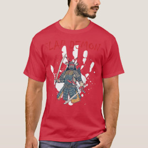 Plezier, ontwerp van schoot-gevecht Slap Samurai ( T-shirt