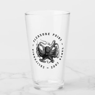Plezier punt, Santa Cruz Pint Glass Glas