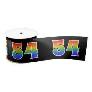 Plezier, Rainbow Patroon "54" Evenementnummer (zwa Lint