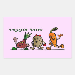 plezier rechthoekige sticker