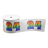 Plezier, regenboogpatroon "24" Evenementnummer (gr Lint (Spoel)