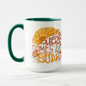 Plezier Retro Hier komt de Zon Inspirivity Mok (Links)