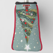 Plezier voor de kerstboom golfheadcover (Draai 90)