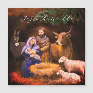 Plezier voor de wereld, kerststal, magnetische Kaa
