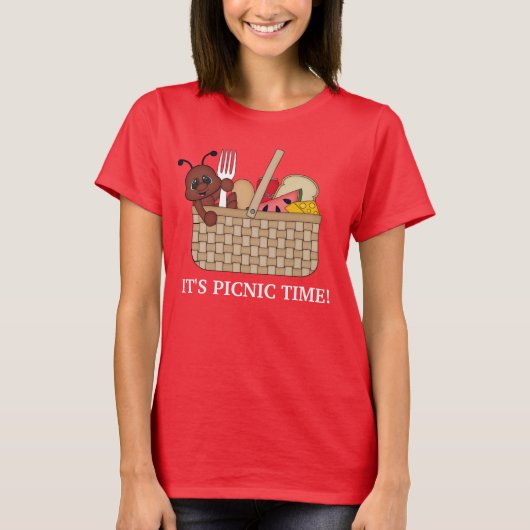 Plezier voor Picnic t-shirt (Voorkant)