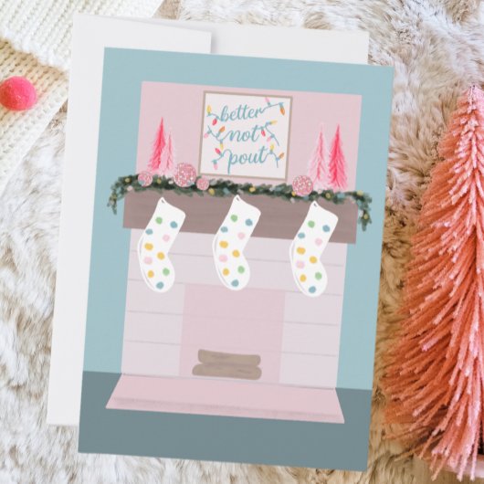 Plezierige Disco Roze Kerst Foto Feestdagenkaart