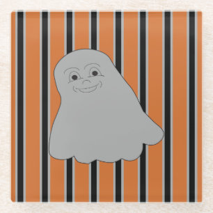 Plezierige en mooie Halloween-geesten Glazen Onderzetter