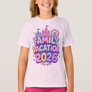 Plezierige gezinsreis t-shirt