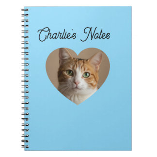 Plezierige huisdier kat hart frame terug naar scho notitieboek