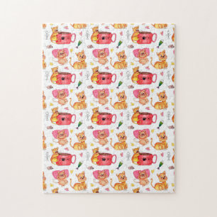 Plezierige Katten Legpuzzel