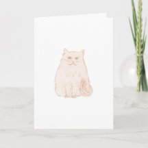 Plezierige kattenkaart