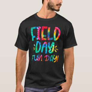 Plezierige Tie Dye Velddag 2023 Leraar T-shirt