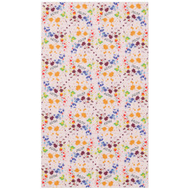 Plezierige verf druppels kleurrijke lente liefde t tafelkleed