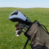 Plezierige Zwarte Kat Persoonlijk Golfheadcover (Insitu)