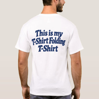 Pliage de T-Shirt T-Shirt