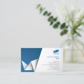 Pliages Origami de carte Styliste (Debout devant)