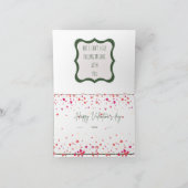 Pliée (Les sages disent) Carte Saint Valentin (Intérieur)