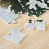Plier carte de voeux Jigsaw Puzzle (Côté)