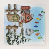 Plier carte de voeux Jigsaw Puzzle (Horizontal)