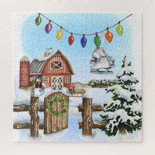 Plier carte de voeux Jigsaw Puzzle