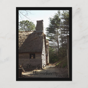Plimoth Plantation, Massachusetts Briefkaart