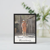 Plimoth Plantation, Massachusetts Briefkaart (Staand voorkant)