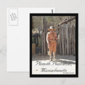 Plimoth Plantation, Massachusetts Briefkaart (Voorkant / Achterkant)