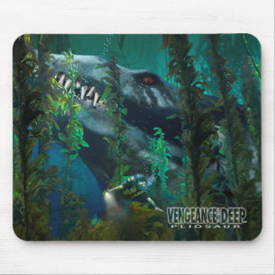 Pliosaur Mousepad 3 - Vengeance from the Deep Muismat