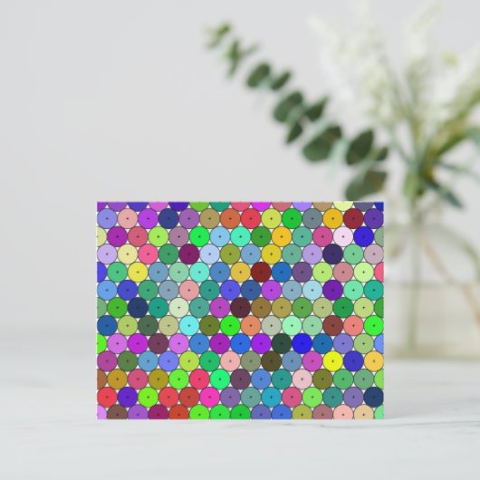 Plis carte postale (Debout devant)