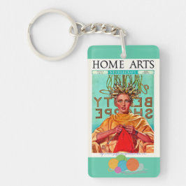 Plissé Sleutelhanger