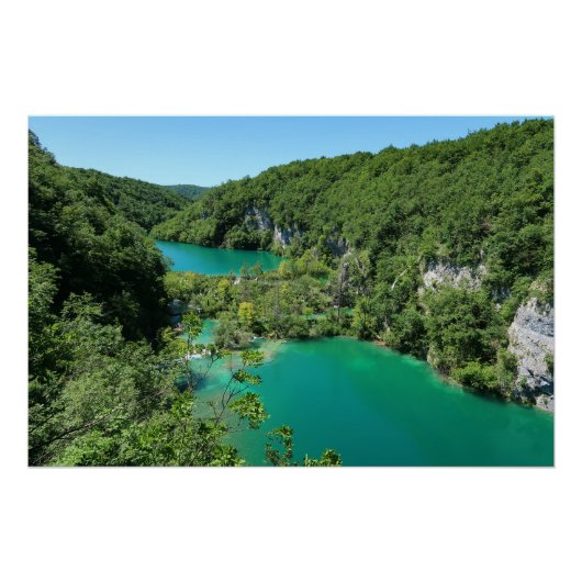 Plitvice Lakes Croatia Perfect Poster (Voorkant)
