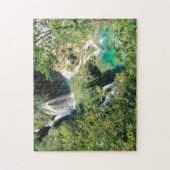 Plitvice Meren Virginia. Legpuzzel (Verticaal)