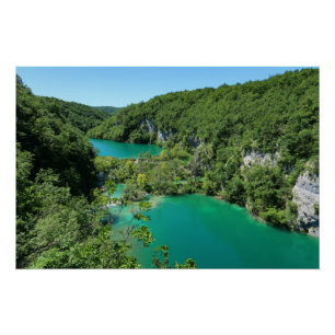 Plitvicemeren Kroatië Perfect Poster