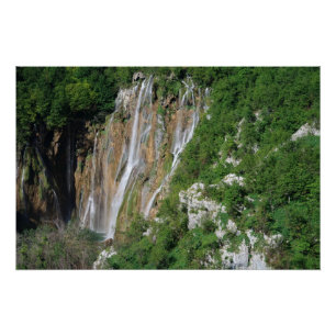 Plitvicemeren Kroatië Perfect Poster