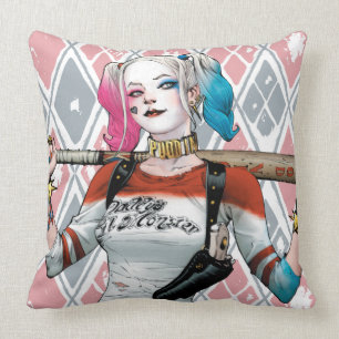 Ploeg Harley Quinn van de zelfmoord Kussen