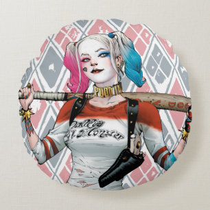 Ploeg Harley Quinn van de zelfmoord Rond Kussen