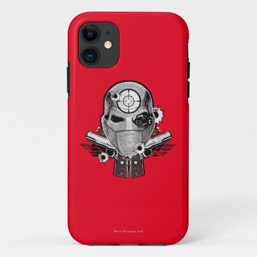 Ploeg | het Art. van het Masker Deadshot & van het Case-Mate iPhone Case (Achterkant)