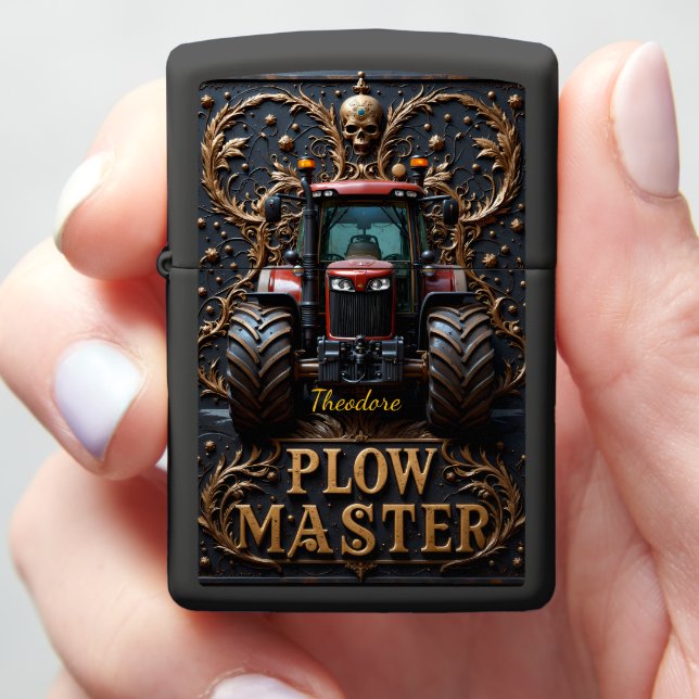 Ploeg Meester Tractor Schedel (In Hand)