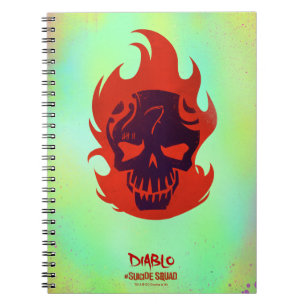 Ploeg van de zelfmoord HoofdPictogram Diablo Notitieboek