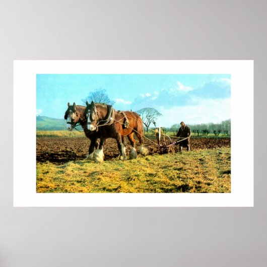 ploegen poster (Voorkant)