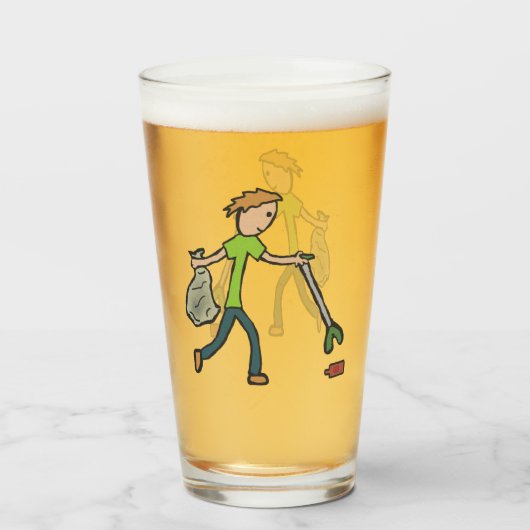 Ploggen en strooisel glas (Voorkant gevuld)