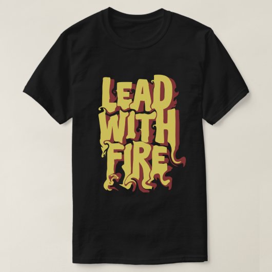 Plomb avec T-shirt feu (Design devant)