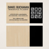 Plomber résidentiel | Icônes du système de tuyaute (Devant & derrière)