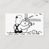 Plomberie et chauffage Carte de visite de dessin (Dos)