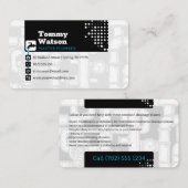 plombier principal | Handy Man Carte de visite (Devant / Derrière)