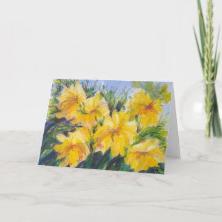 Plongée de Carte pour notes jaune