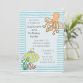 Plongée en mer profonde Adventure Party Invitation (Debout devant)