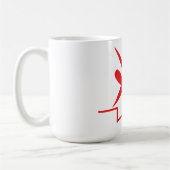 Plongée Fille Café Mug (Gauche)