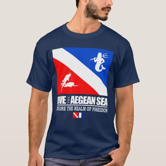 Plongée Mer Egée T-Shirt (Devant)